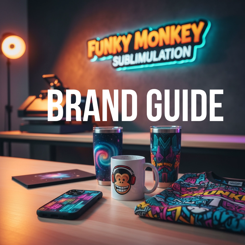 Funkey Monkey Brand Mockup